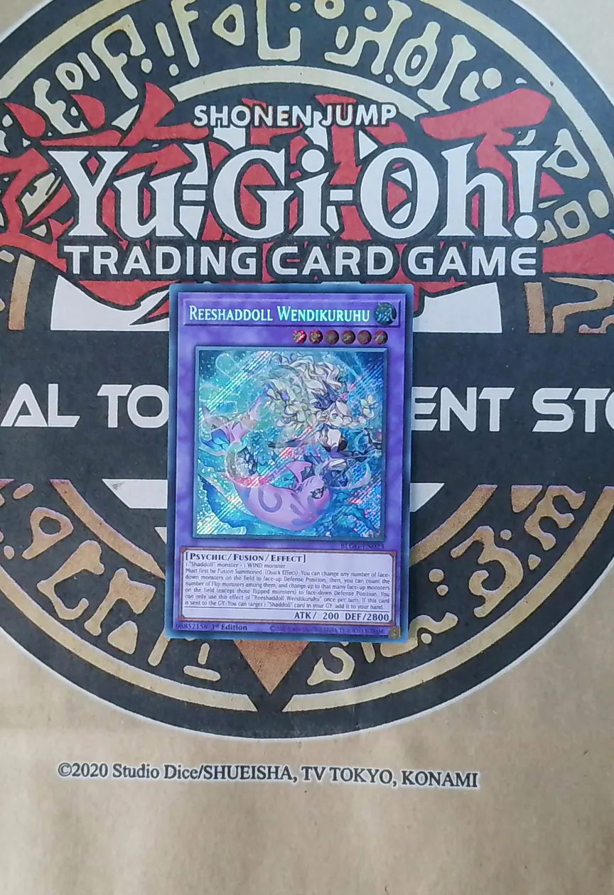 Reeshaddoll Wendikuruhu BLGG-EN023 Secret Rare front exact card scan