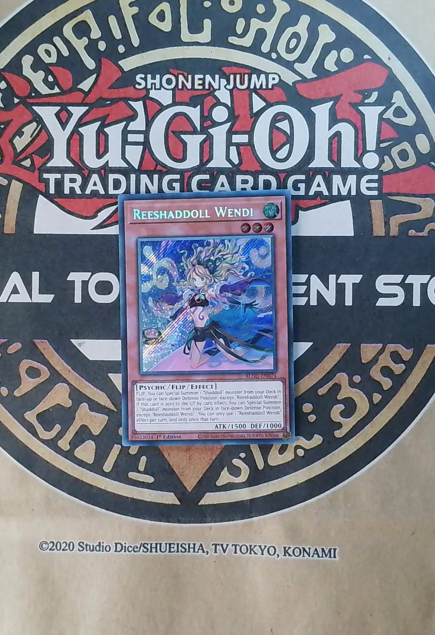 Reeshaddoll Wendi BLGG-EN074 Secret Rare front exact card scan