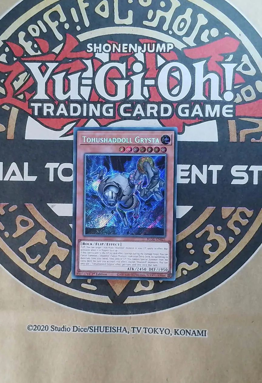 Tohushaddoll Grysta BLGG-EN021 Secret Rare front exact card scan