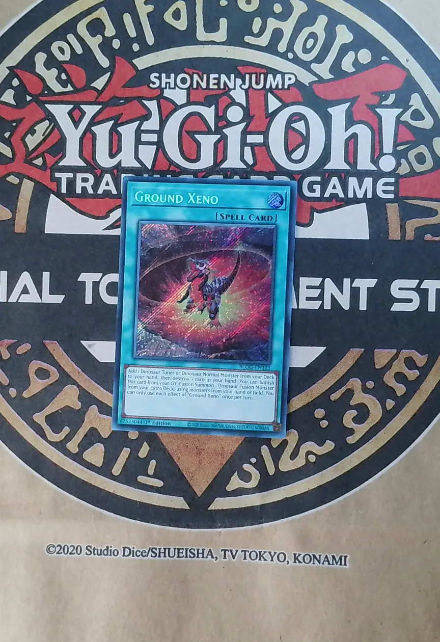 Ground Xeno BLGG-EN123 Secret Rare front exact card scan