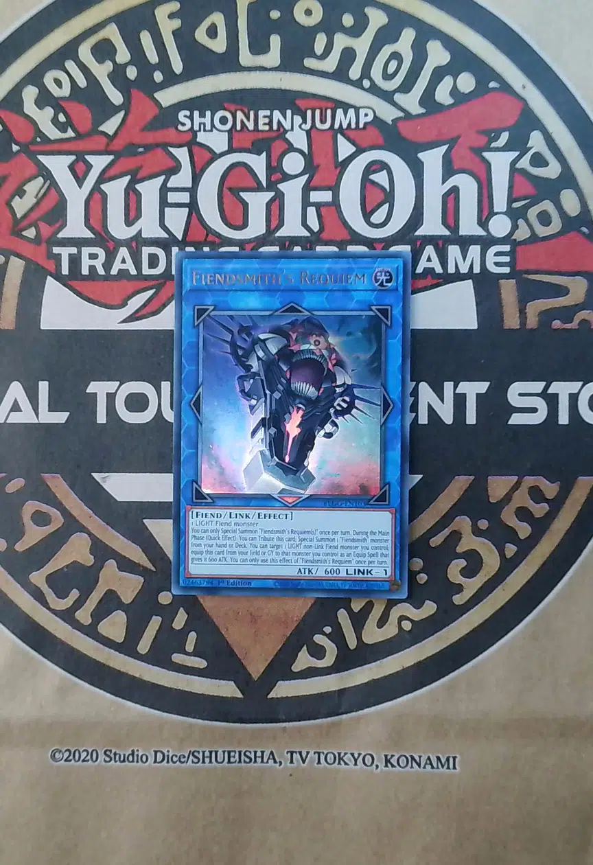 Fiendsmith’s Requiem BLGG-EN103 Ultra Rare front exact card scan