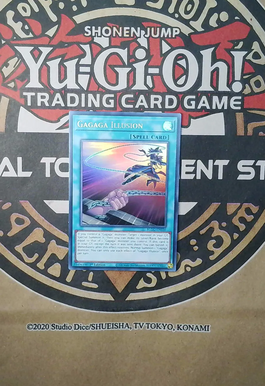 3x Gagaga Illusion BLGG-EN036 Ultra Rare copy 2 front exact scan