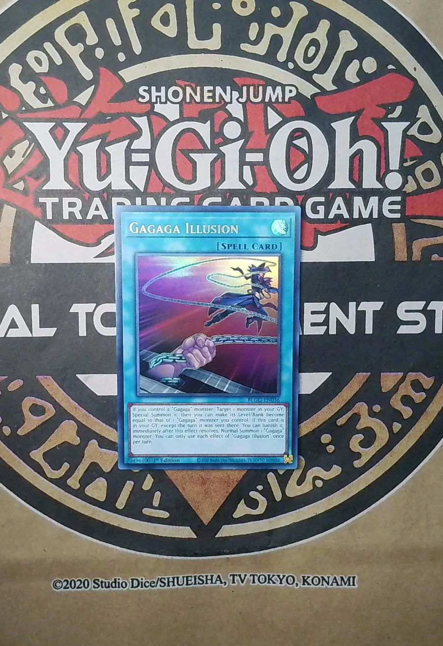 3x Gagaga Illusion BLGG-EN036 Ultra Rare copy 3 front exact scan