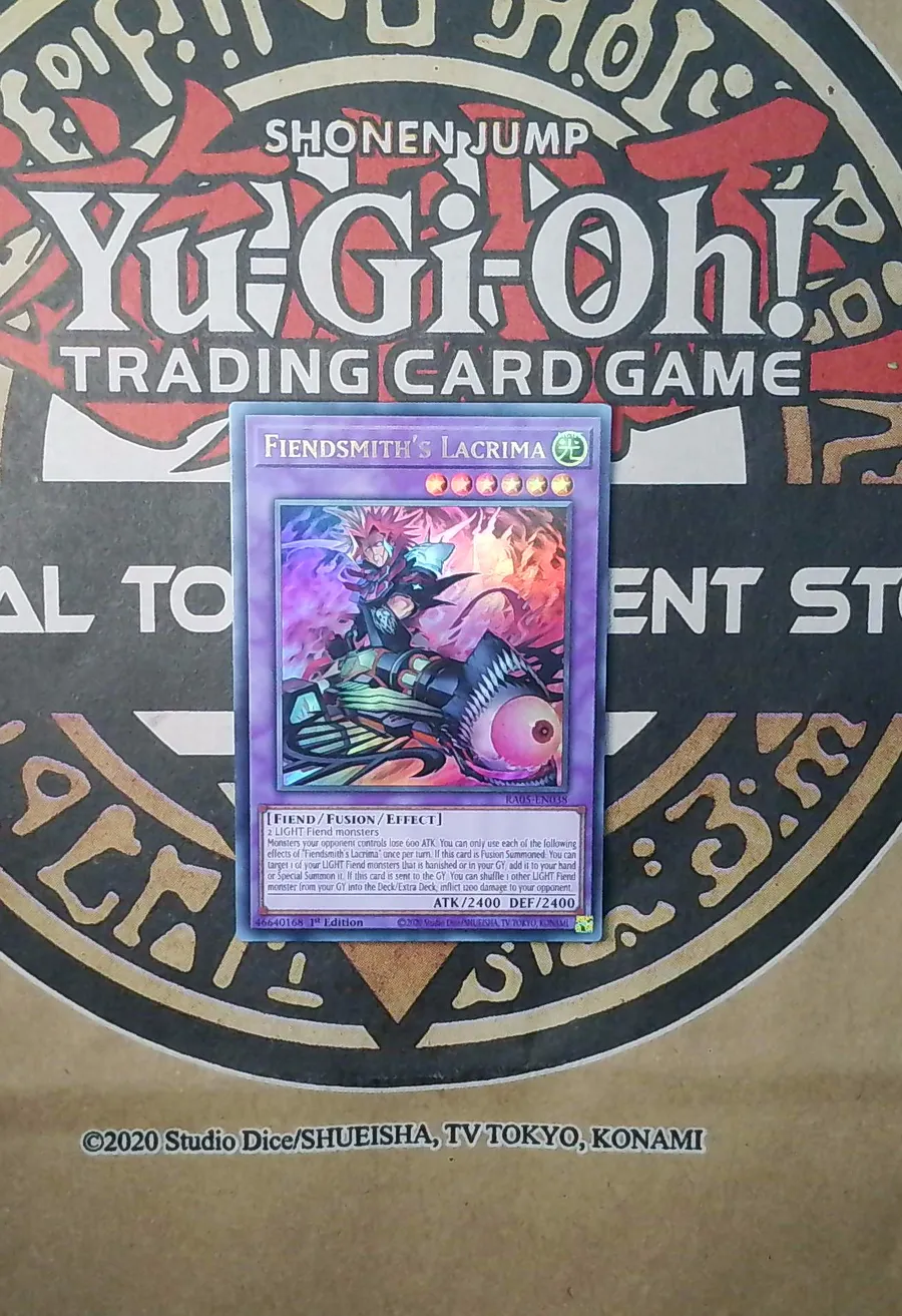 Fiendsmith's Lacrima RA05-EN038 Ultra Rare front exact card scan