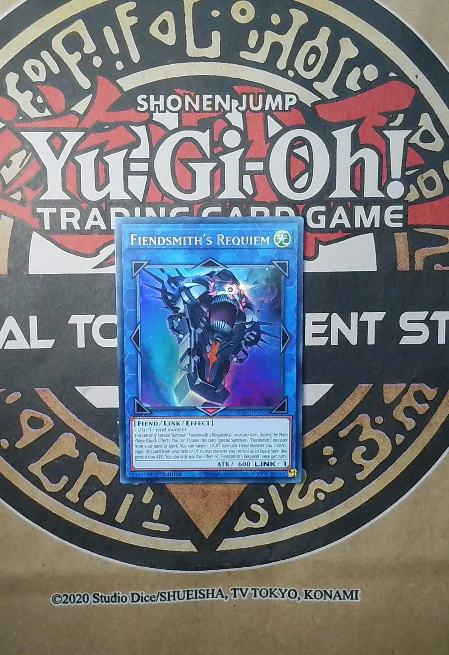 Fiendsmith's Requiem BLGG-EN103 Ultra Rare front exact card scan