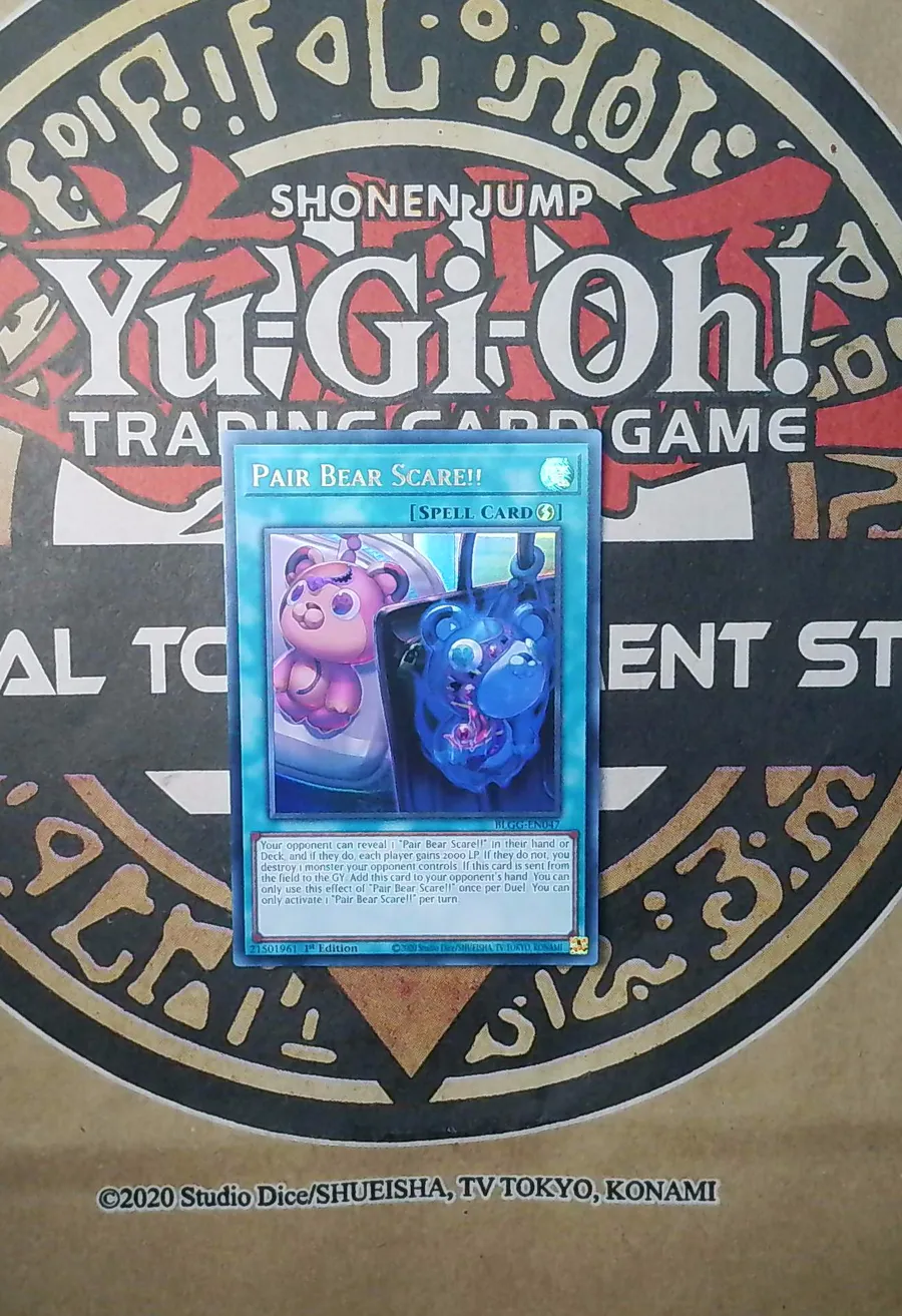 Pair Bear Scare!! BLGG-EN047 Ultra Rare front exact card scan