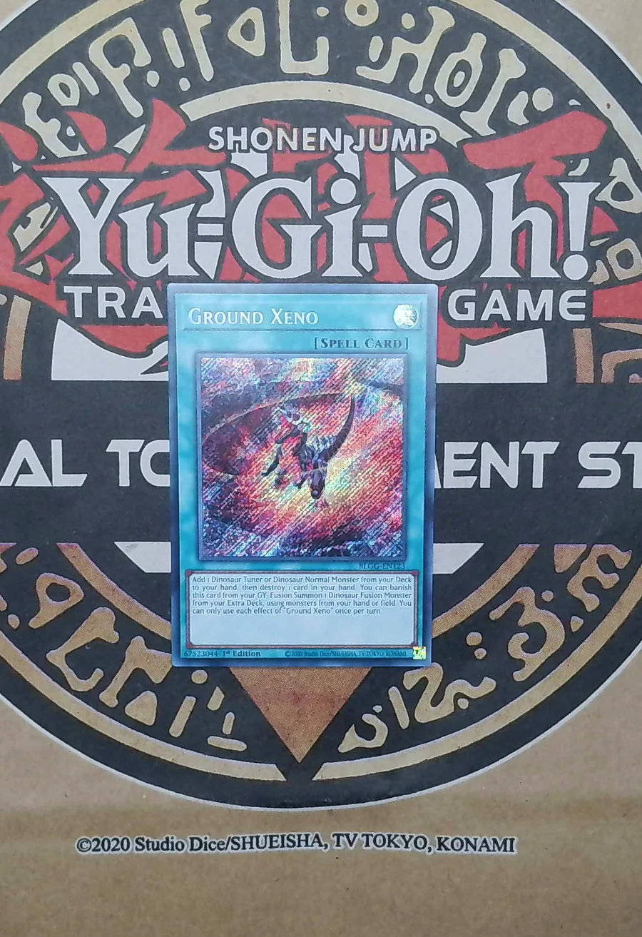 Ground Xeno BLGG-EN123 Secret Rare front exact card scan