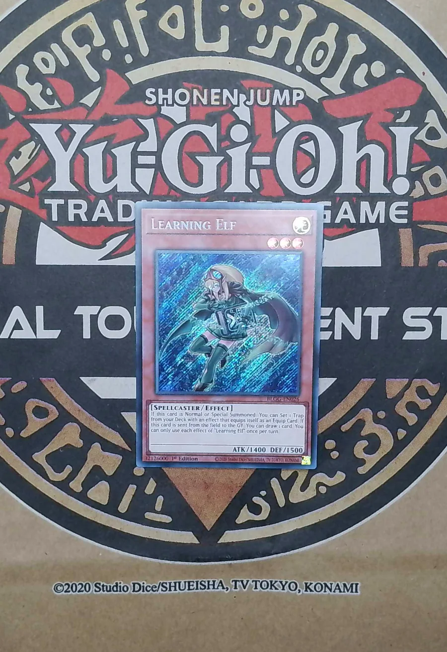 3x Learning Elf BLGG-EN026 Secret Rare copy 1 front exact scan