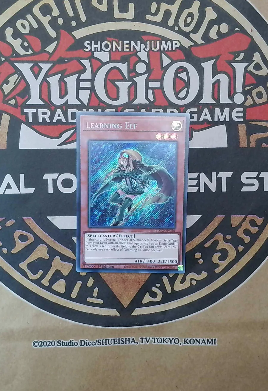 3x Learning Elf BLGG-EN026 Secret Rare copy 2 front exact scan