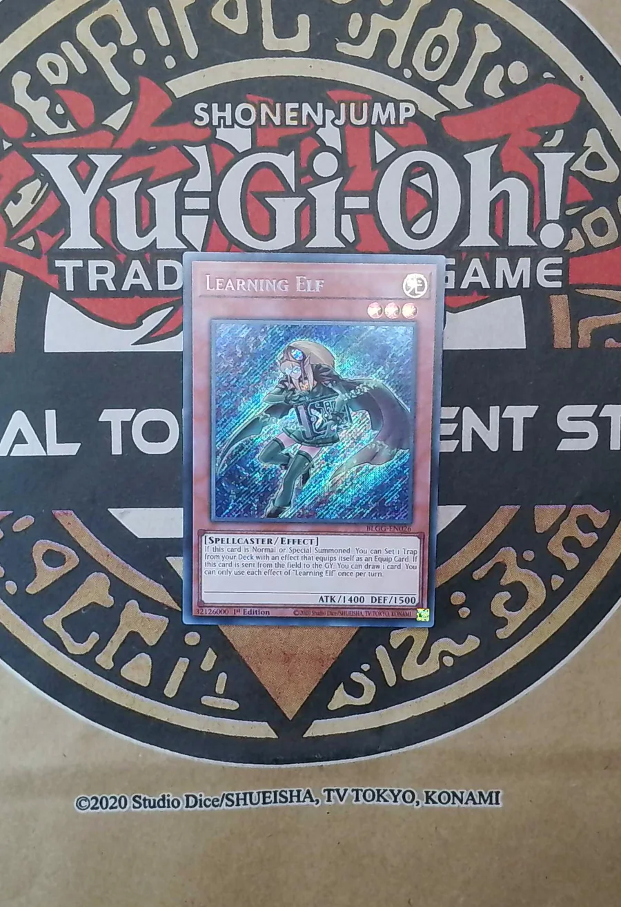 3x Learning Elf BLGG-EN026 Secret Rare copy 3 front exact scan