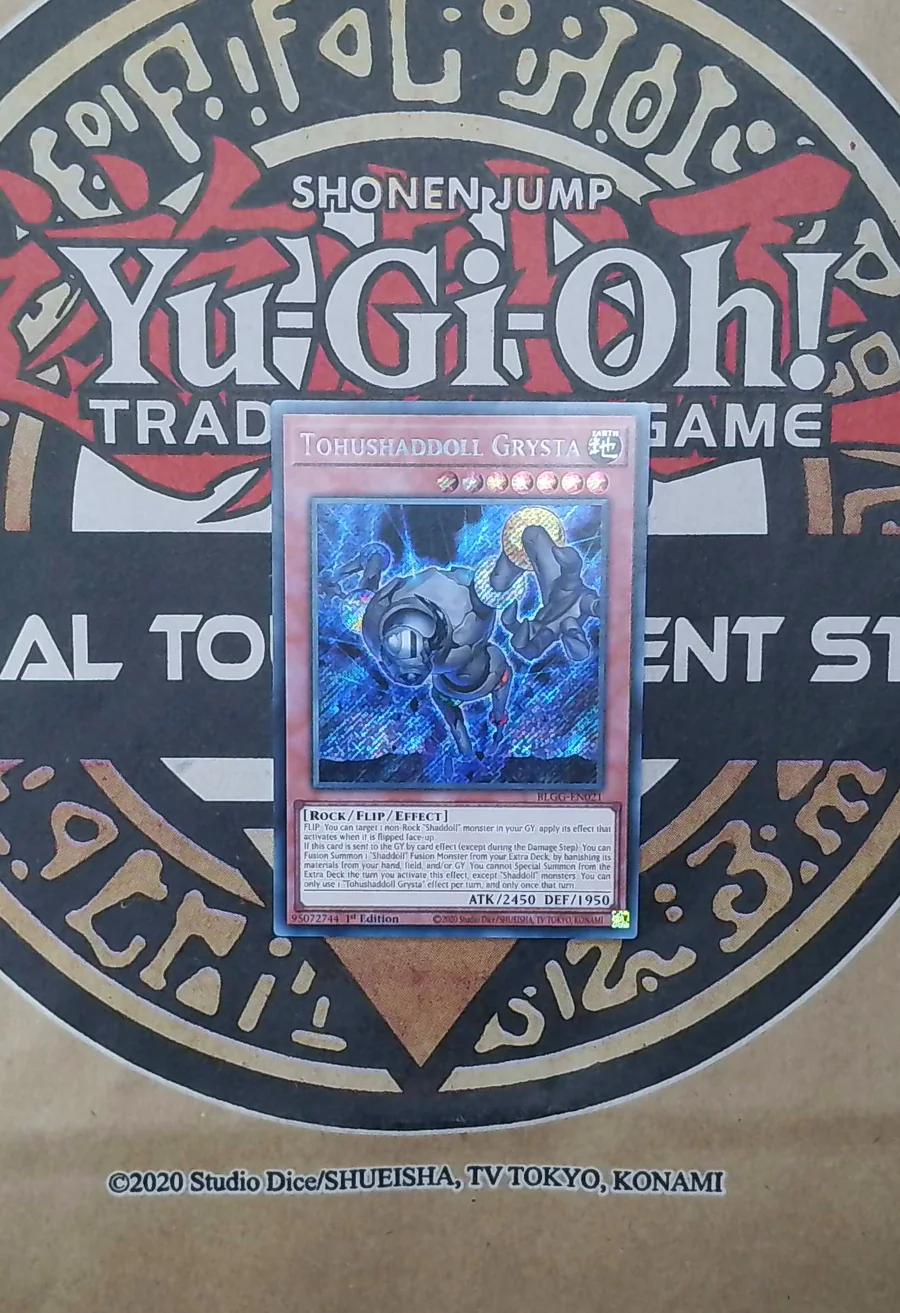 Tohushaddoll Grysta BLGG-EN021 Secret Rare front exact card scan
