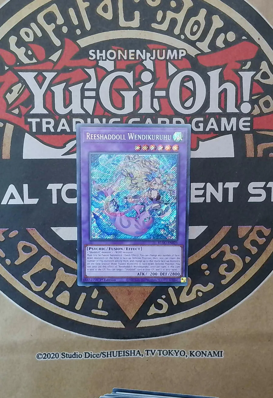 Reeshaddoll Wendikuruhu BLGG-EN023 Secret Rare front exact card scan