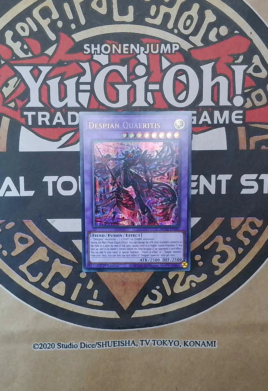 Despian Quaeritis MP22-EN141 Prismatic Secret Rare front exact card scan