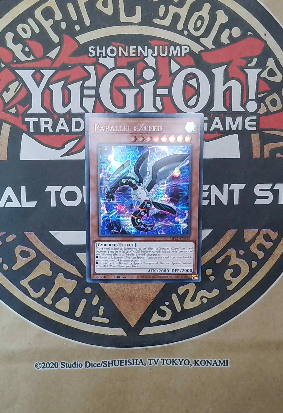 Parallel eXceed MP21-EN043 Prismatic Secret Rare front exact card scan