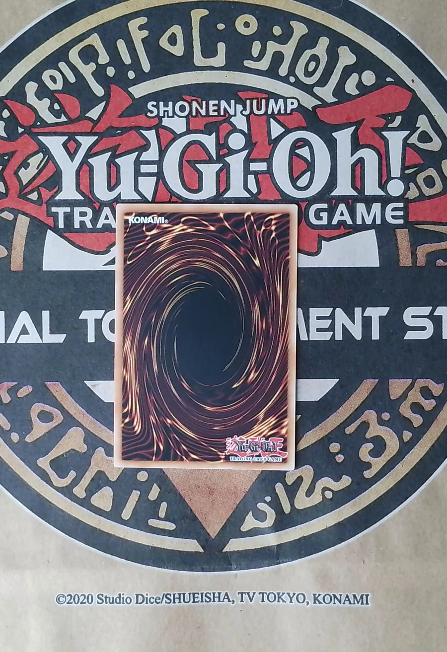 El Shaddoll Construct BLGG-EN006 Secret Rare back exact card scan
