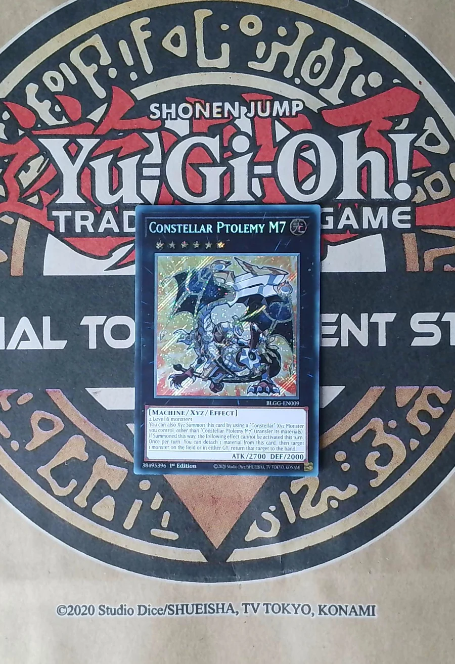 Constellar Ptolemy M7 BLGG-EN009 Secret Rare front exact card scan