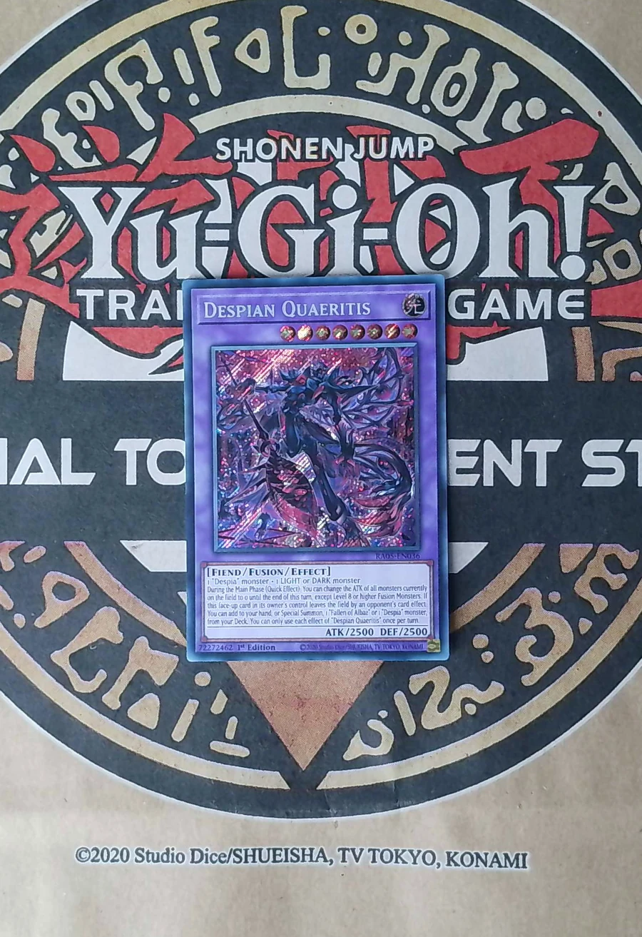 Despian Quaeritis RA05-EN036 Collector's Rare front exact card scan
